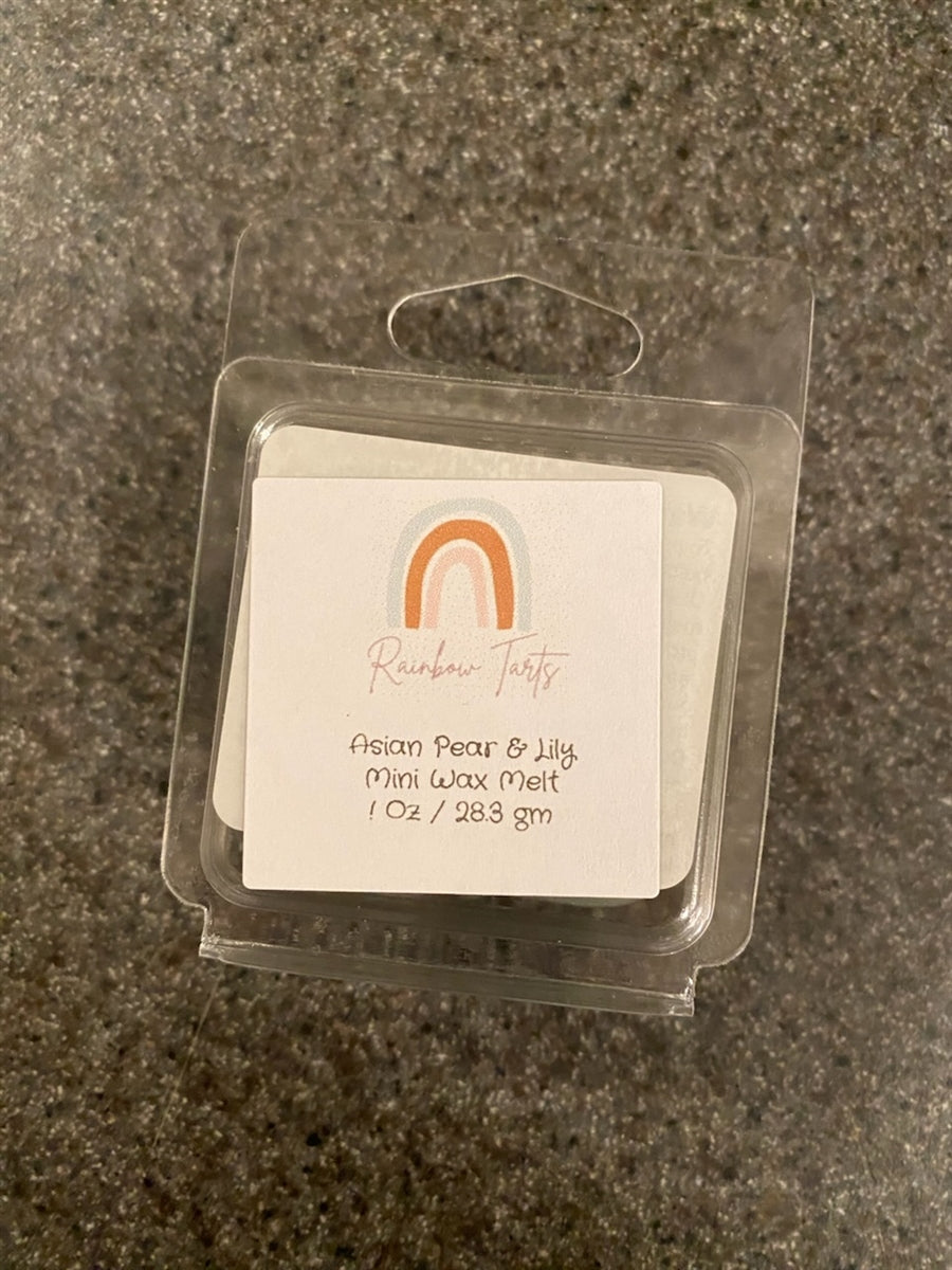 Asian Pear & Lily Mini Tart Melt Candle