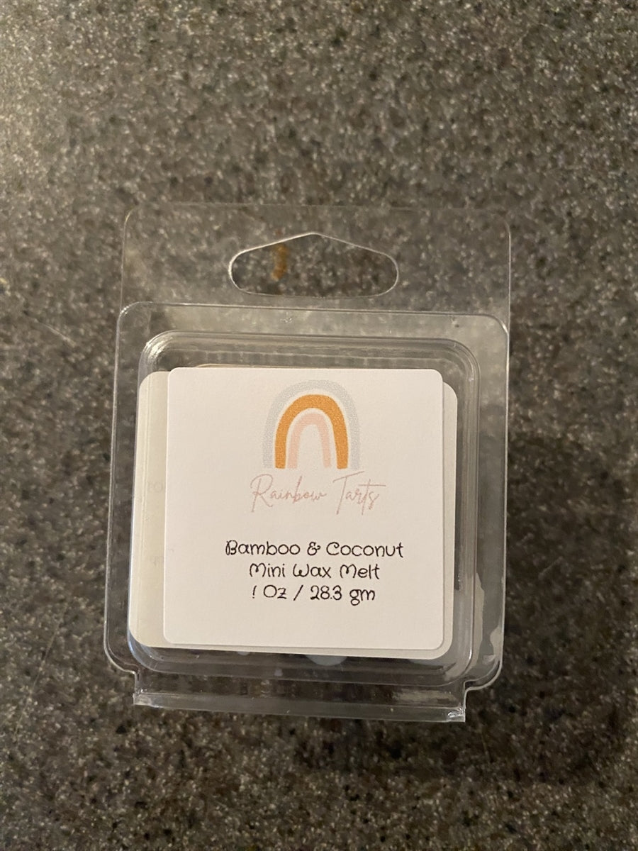 Bamboo Coconut Mini Tart Melt Candle