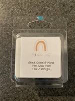 Black Coral & Moss Mini Tart Melt Candle
