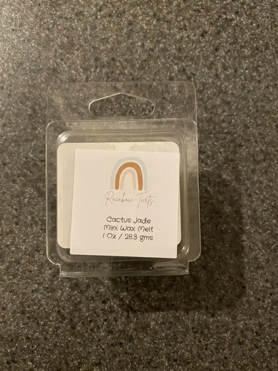 Cactus Flower Jade Mini Tart Melt Candle