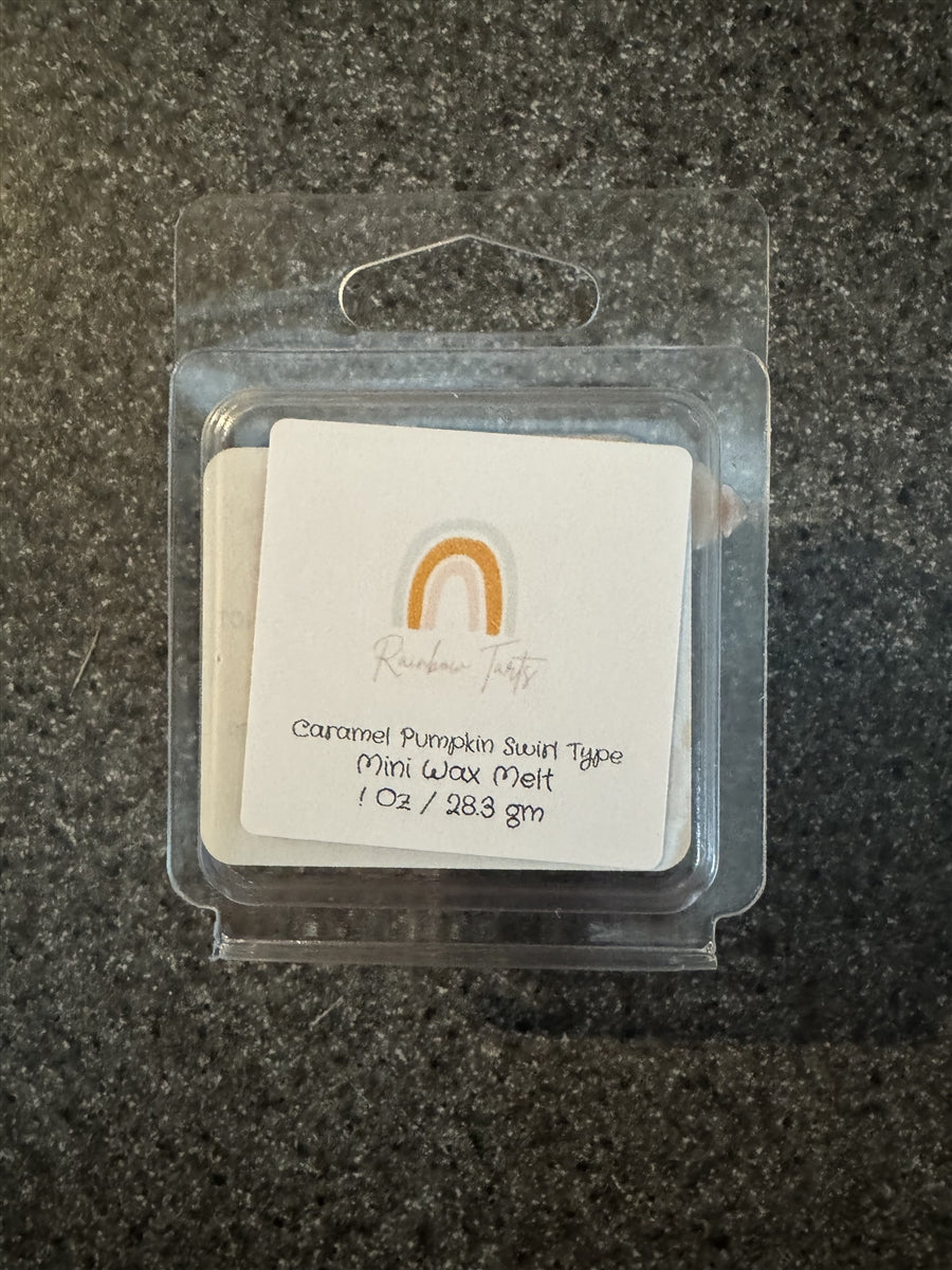 Caramel Pumpkin Swirl Type Mini Tart Melt Candle