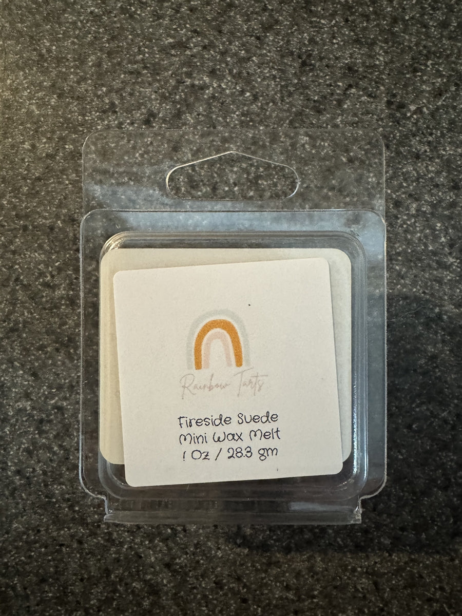 Fireside Suede Mini Tart Melt Candle