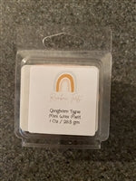 Gingham Type Mini Tart Melt Candle