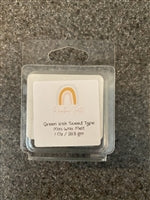 Green Irish Tweed Type Mini Tart Melt Candle