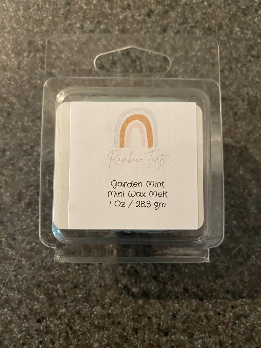 Garden Mint Mini Tart Melt Candle
