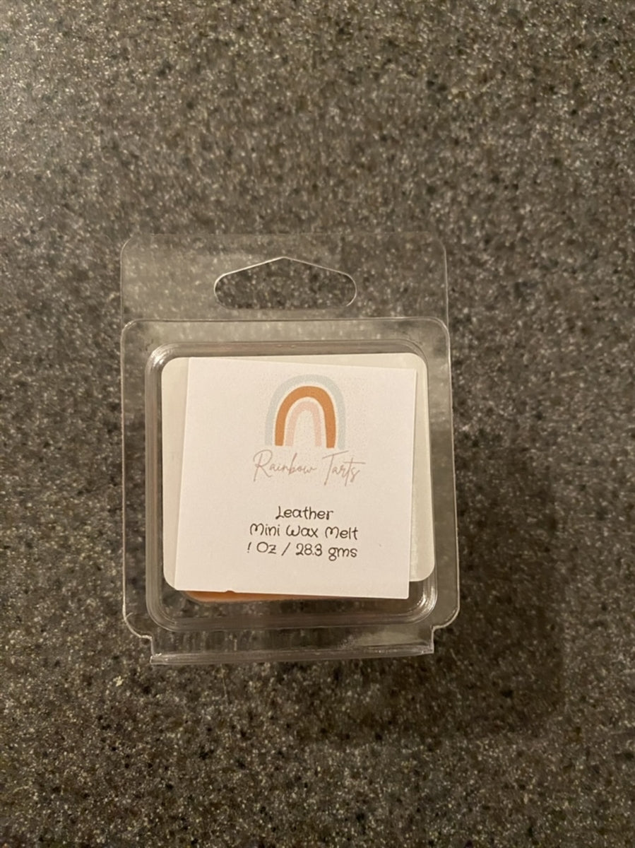 Leather Mini Tart Melt Candle