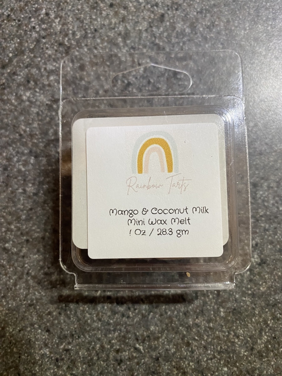 Mango & Coconut Milk mini Tart Melt Candle