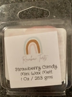 Strawberry candy mini Tart Melt Candle