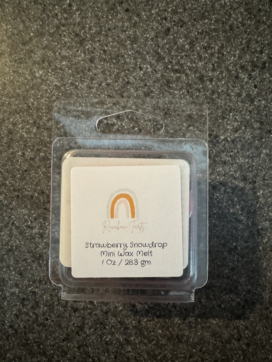 Strawberry Snowdrop Mini Tart Melt Candle