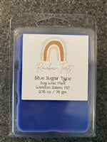 Blue Sugar Type Tart Melt Candle