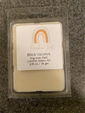 Black Coconut Tart Melt Candle