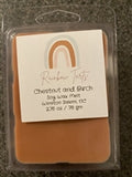 Chestnut and Birch Tart Melt Candle
