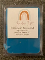 Caribbean TeakWood Tart Melt Candle