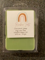 Coconut Lime Tart Melt Candle