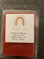 Dragon's Blood Tart Melt Candle