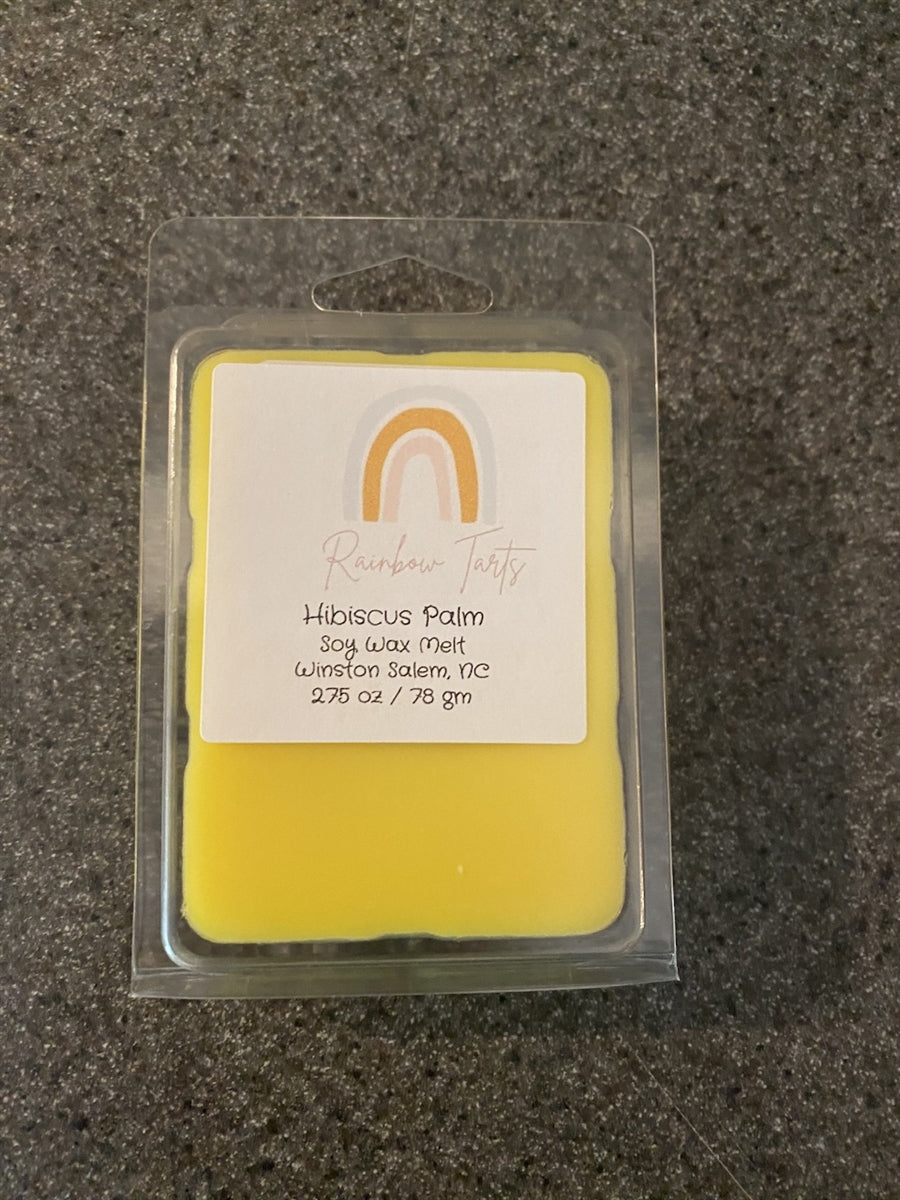Hibiscus Palm Tart Melt Candle