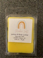Lemon & Rose Water Tart Melt Candle