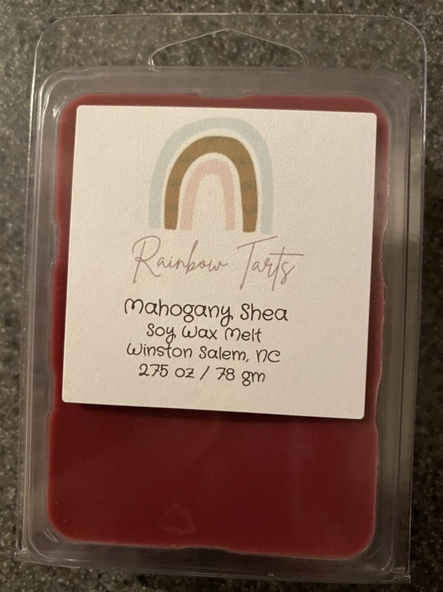 Mahogany Shea Tart Melt Candle