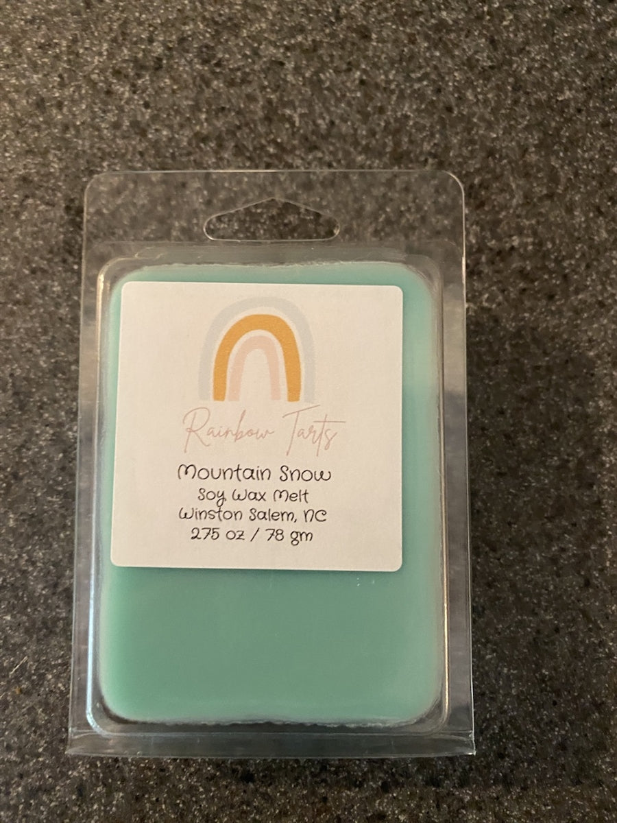 Mountain Snow Tart Melt Candle