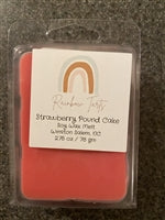 Strawberry Pound Cake Tart Melt Candle