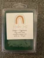 Sage & Cypress Tart Melt Candle