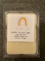 Vanilla Coconut Type Tart Melt Candle