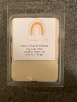 White Oak & Vanilla Tart Melt Candle