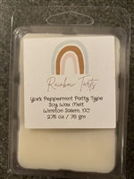 York Peppermint Patty type Tart Melt Candle